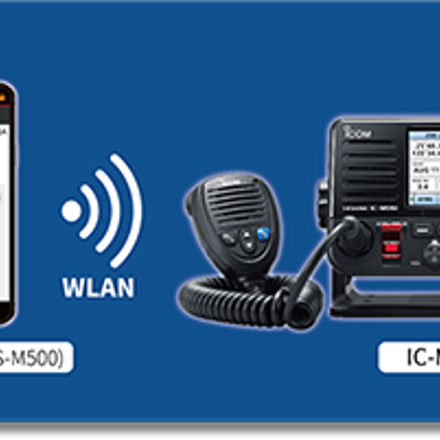 ICOM IC-M510AIS Tx 156,025–157,425 MHz Rx 156,050–163,275 MHz DSC 156,525 MHz AIS 161.975, 162.025 MHz Radio marina VHF DSC de clase D con función WLAN AIS Precio con iva incluido 6