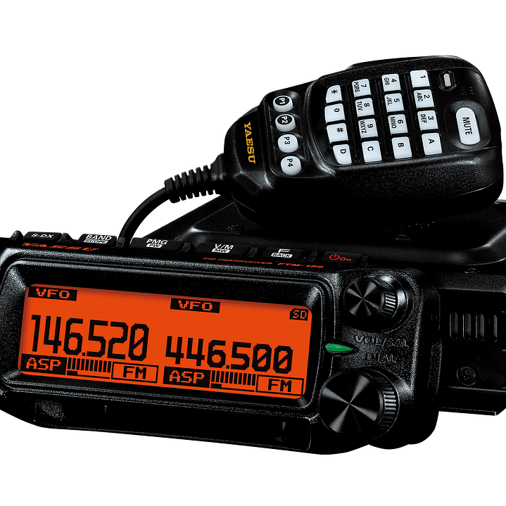 Yaesu FTM-150RASP Transceptor móvil FM de banda dual de 55/50 W y 144/430 MHz  con el nuevo procesador de señal digital de audio y Super-DX en evolución Precio con iva incluido 3