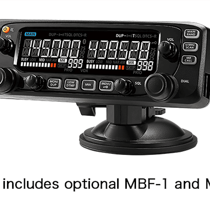 ICOM IC-2730A VHF/UHF 144–148, 430–450 MHz 1052CH 50/15/5W Radio móvil  doble banda VHF/UHF Edición negra, Pantalla LCD (Importación a pedido) Precio con iva incluido 5