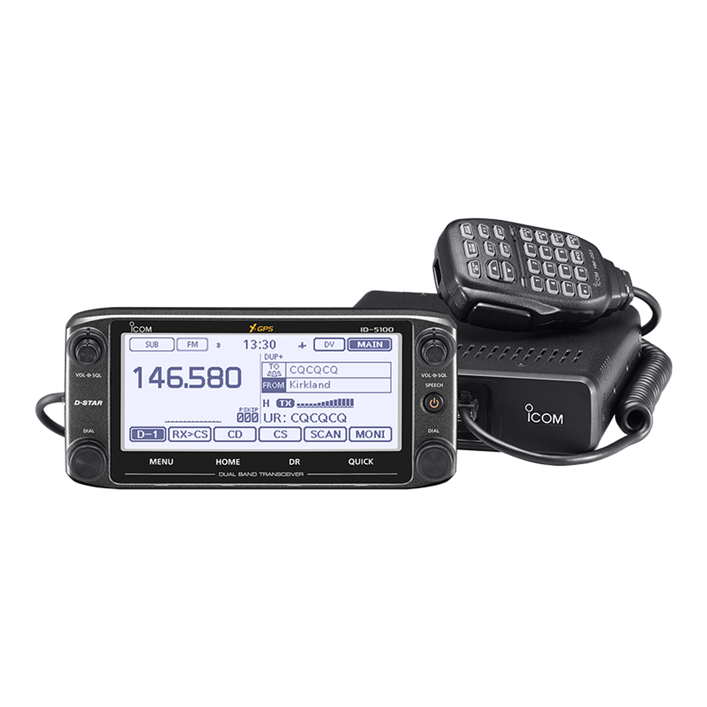 ICOM ID-5100A VHF/UHF 144-148, 430-450 MHz 1000CH D-STAR 50W/15W/5W Radio digital Dual Band (A pedido por importación) Precio con iva incluido 16