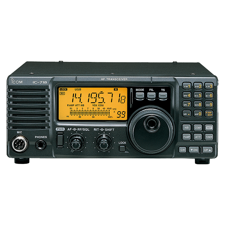 ICOM IC-718DSP Transceptor multi banda HF El origen del transceptor HF ahora mejorado aún más DSP Digital Signal Processing Precio con iva incluido 1