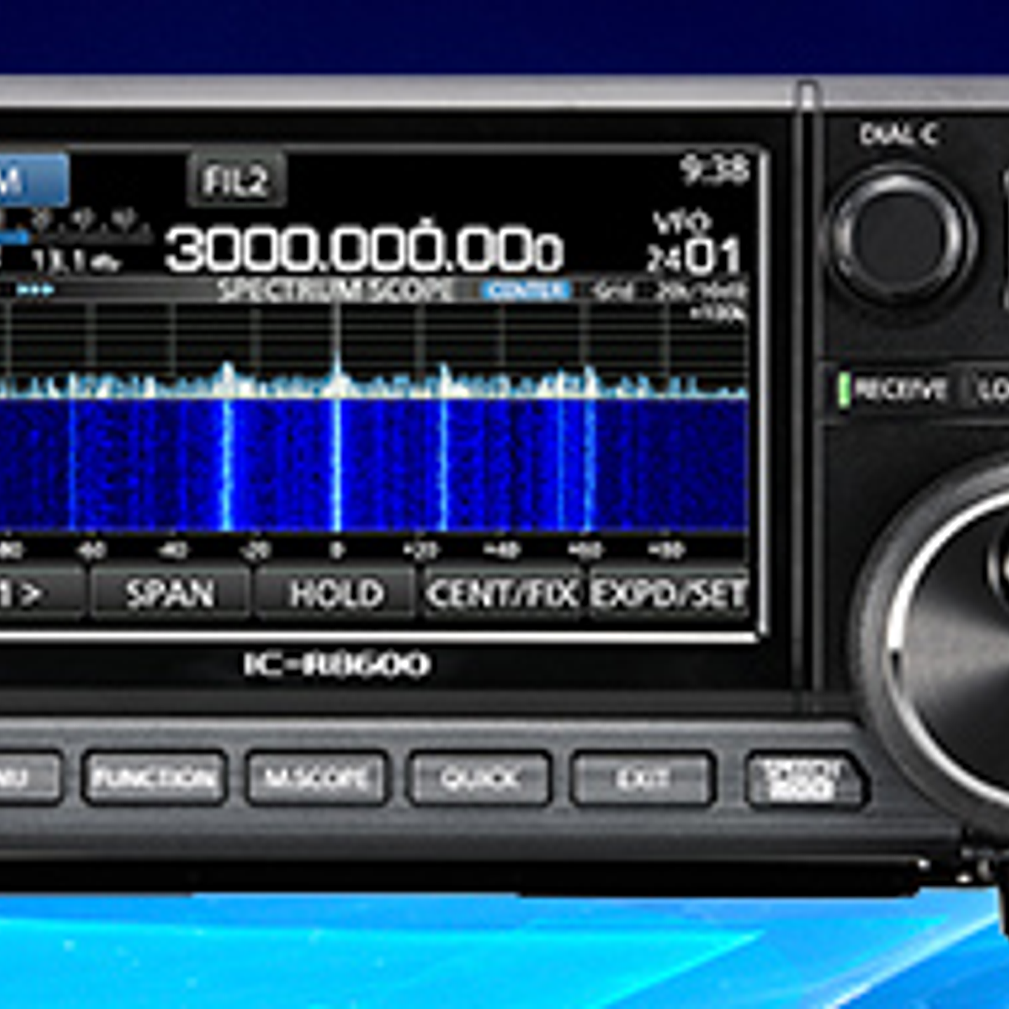 ICOM IC-R8600 Receptor de Comunicaciones Emocionante innovación en el mundo de los receptores de comunicaciones profesionales Precio con iva incluido 3