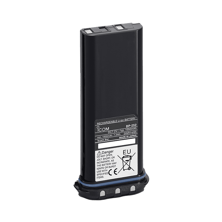 ICOM BP-252 Batería Li-Ion 7.4V 940mAh para IC-M34, IC-M36 y IC-GM1600 Precio con iva incluido 1