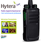 Hytera BD506 UHF1 410-480 Mhz 48CH DMR Tier II 4W Radio digital y analógica con cancelación de ruido, de gran cobertura en distancia excelente para negocios y logística sin pan Precio con iva incluido - Miniatura 30