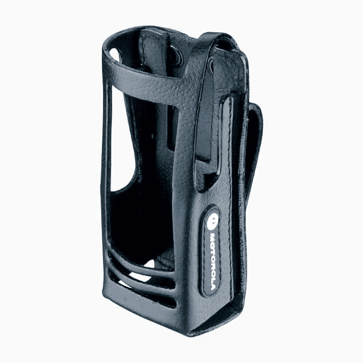 Motorola PMLN5021 Estuche de cuero duro de 3