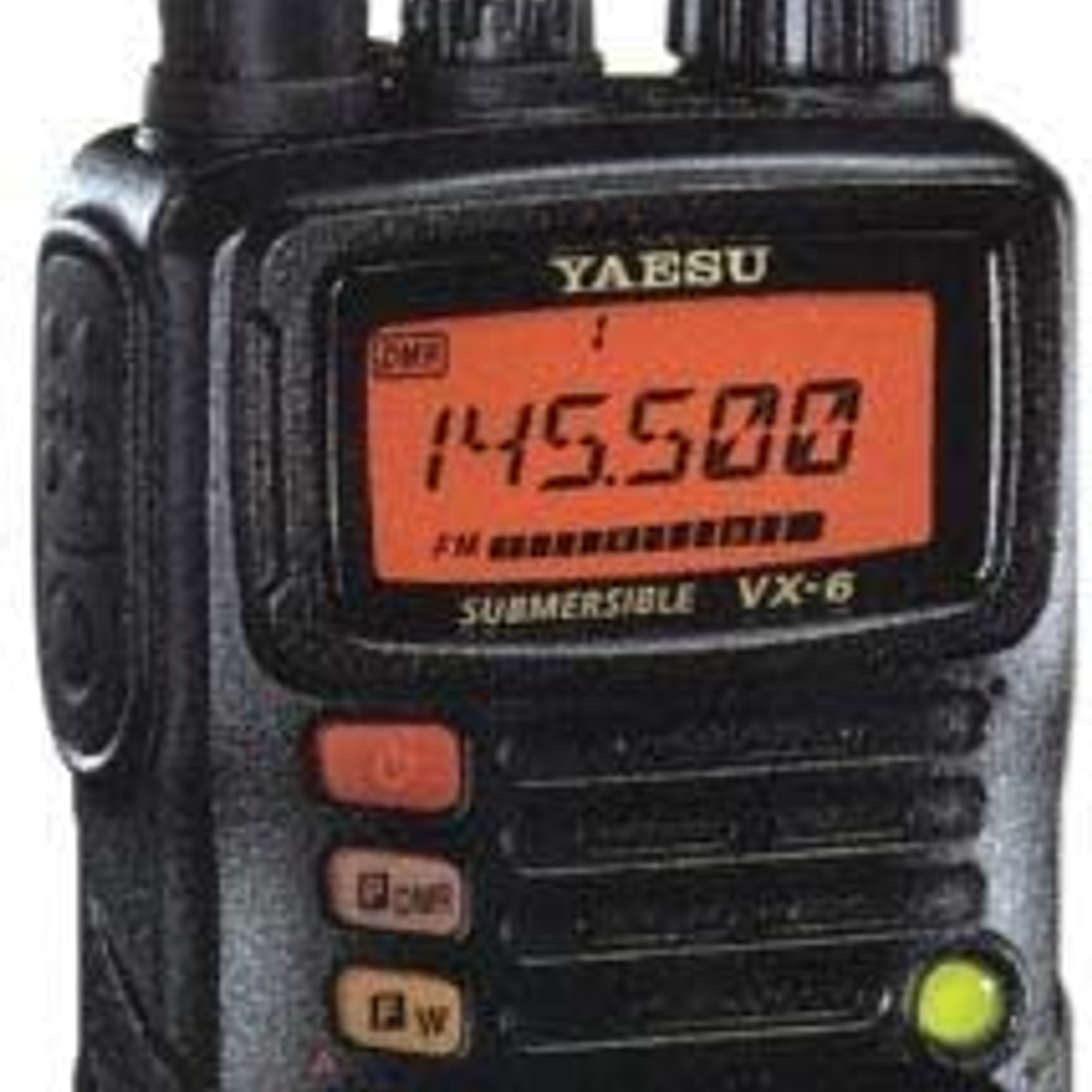 Yaesu VX-6R 144/222/430 MHz 5W Radio dual band VHF UHF IPX7 