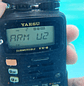 Yaesu VX-6R 144/222/430 MHz 5W Radio dual band VHF UHF IPX7 