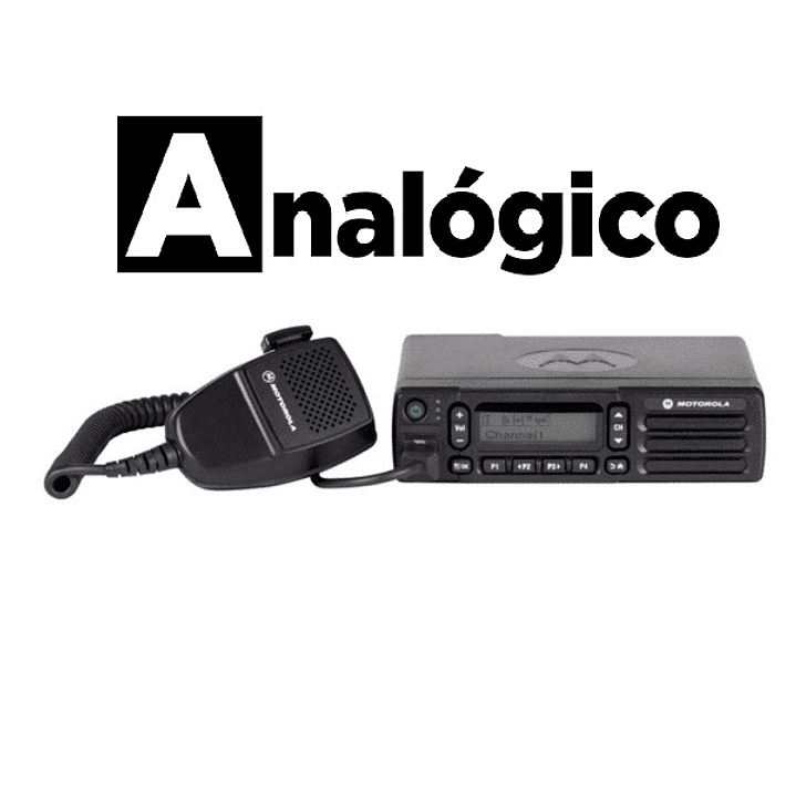 Motorola DEM™400 VHF 136-174 MHz 64CH analógico 45W Radio móvil con pantalla alfanumérica, diseñados para el chofer de todos los días, pensados para durar Precio con iva incluido 1