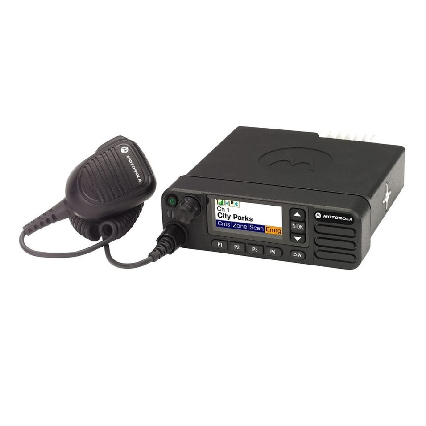 Motorola DGM™8500e MOTOTRBO™ UHF 450-527 Mhz 1000CH DMR 40W Radio móvil original digital y analogica conexión total Precio con iva incluido 6