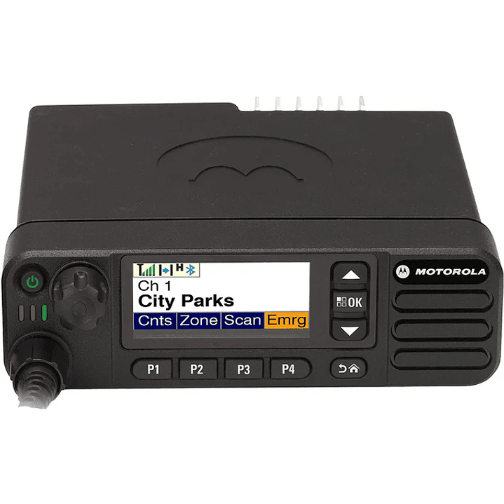 Motorola DGM™8500e MOTOTRBO™ UHF 450-527 Mhz 1000CH DMR 40W Radio móvil original digital y analogica conexión total Precio con iva incluido 1