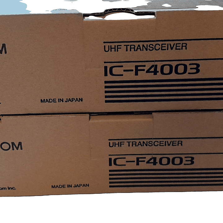 ICOM IC-F4003 UHF2 450–520MHz 16CH 5W Radio analogico de construcción reforzada IP54 y MIL-STD-810 Made in Japan Precio con iva incluido 15