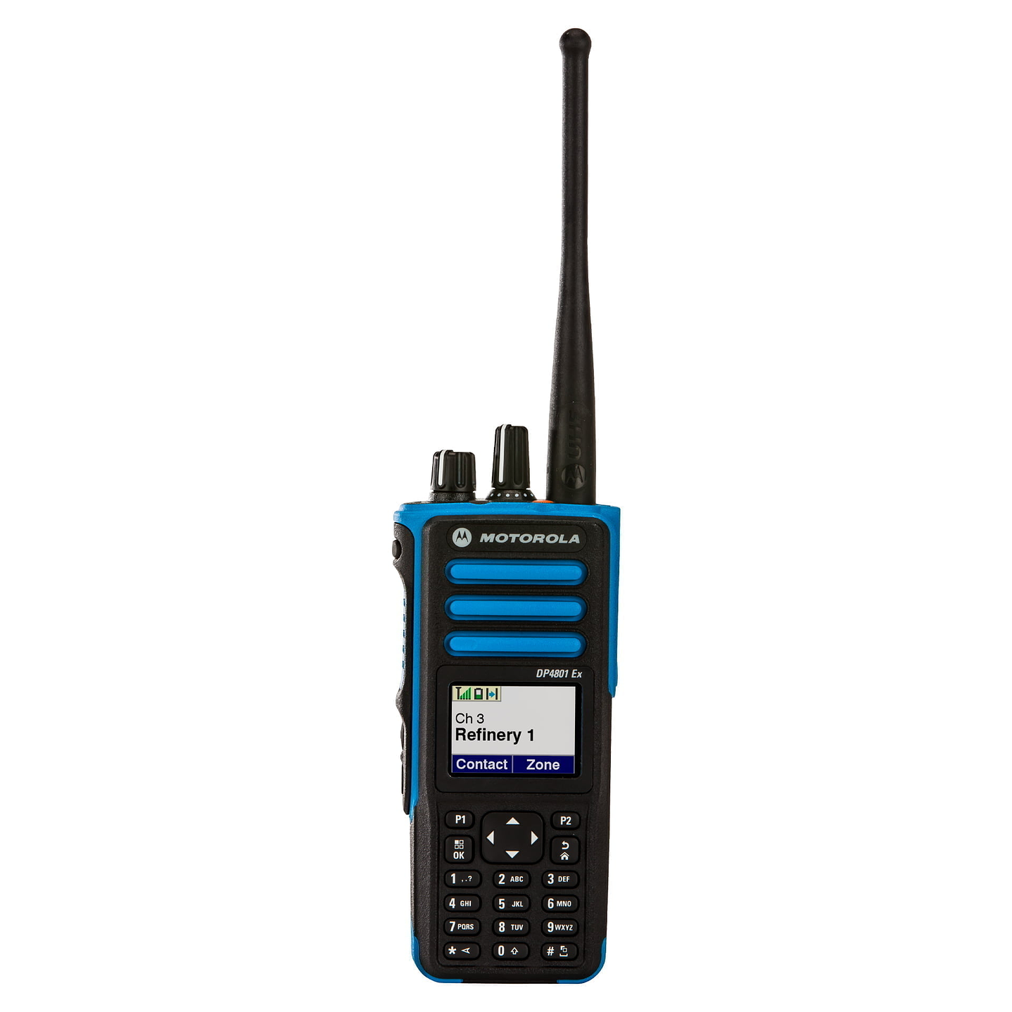 Motorola DGP8550ex MOTOTRBO™ VHF 136-174 MHZ 1000CH ATEX/INMETRO 1W Radio portátil digital y analogica intrinsecamente seguro (A pedido por importación directa) Precio con iva incluido 1