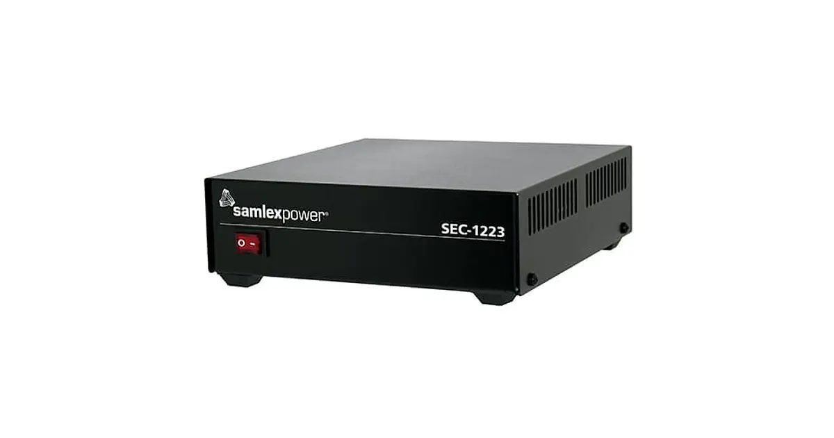 SAMLEX POWER SEC1223-BBM Fuente de Poder Switching de 23 AMP