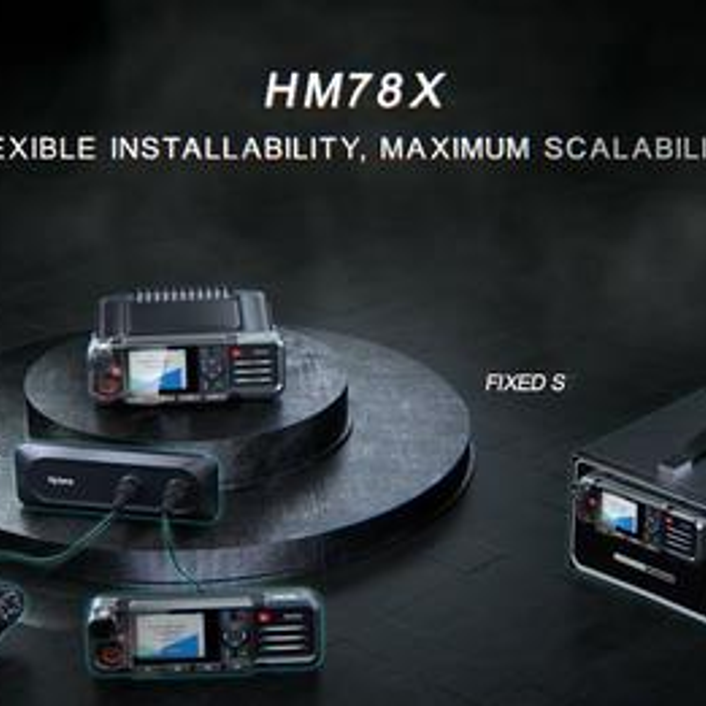 Hytera HM786H UHF3 350~470MHz 1024CH DMR Tier II y Analogico 45W Radio móvil con Bluetooth GPS Precio con iva incluido 25