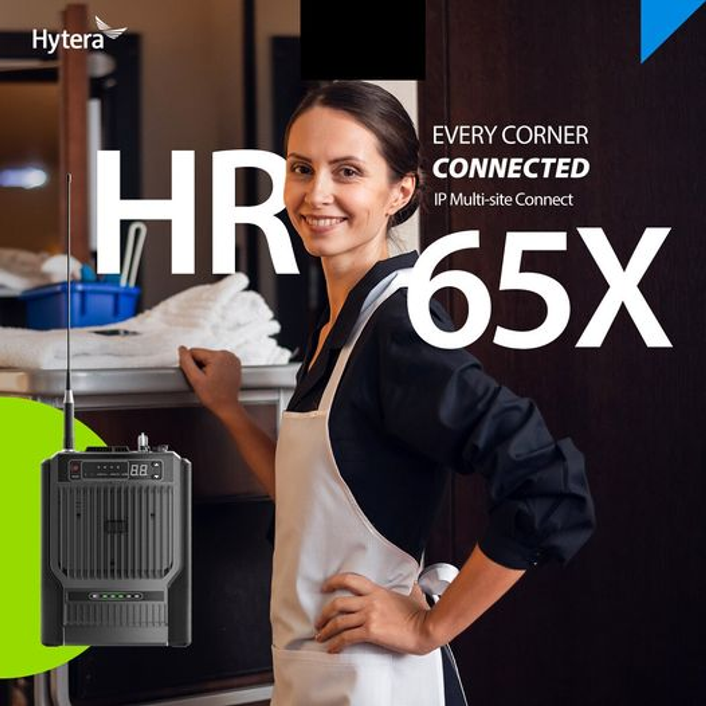 Hytera HR656 VHF 136 - 174 MHz 1024CH DMR Tier II 10W Repetidor Digital DMR Tier II y Analogico profesional móvil para mochila (solo repetidor) Precio con iva incluido 21