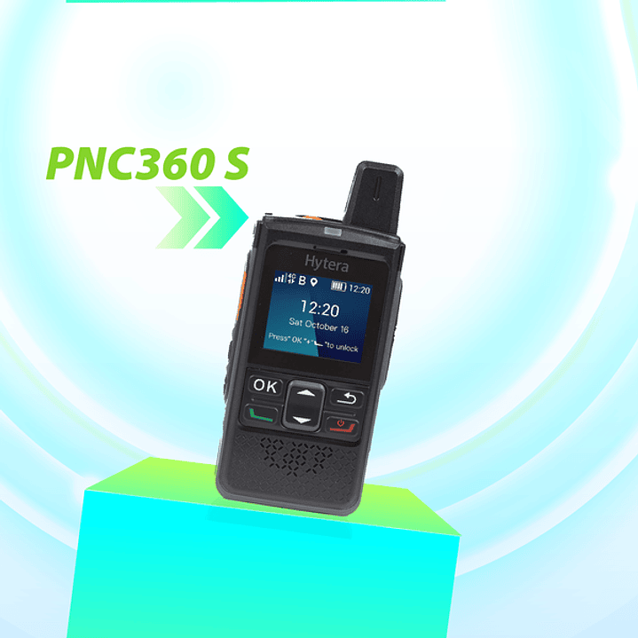 Hytera PNC360S PoC Radio PTT sobre celular duradero y confiable para las condiciones más difíciles Precio con iva incluido 27