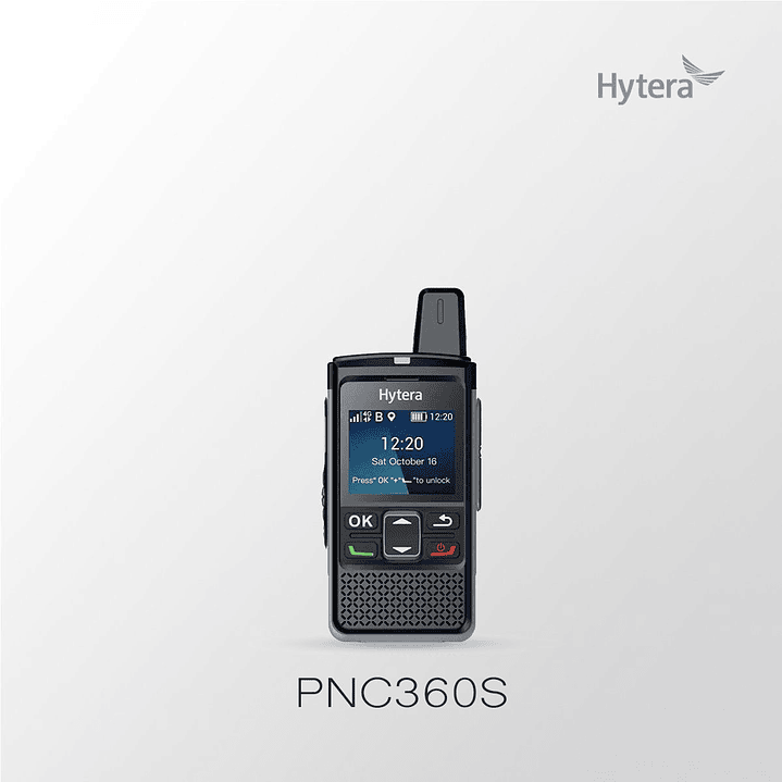 Hytera PNC360S PoC Radio PTT sobre celular duradero y confiable para las condiciones más difíciles Precio con iva incluido 28