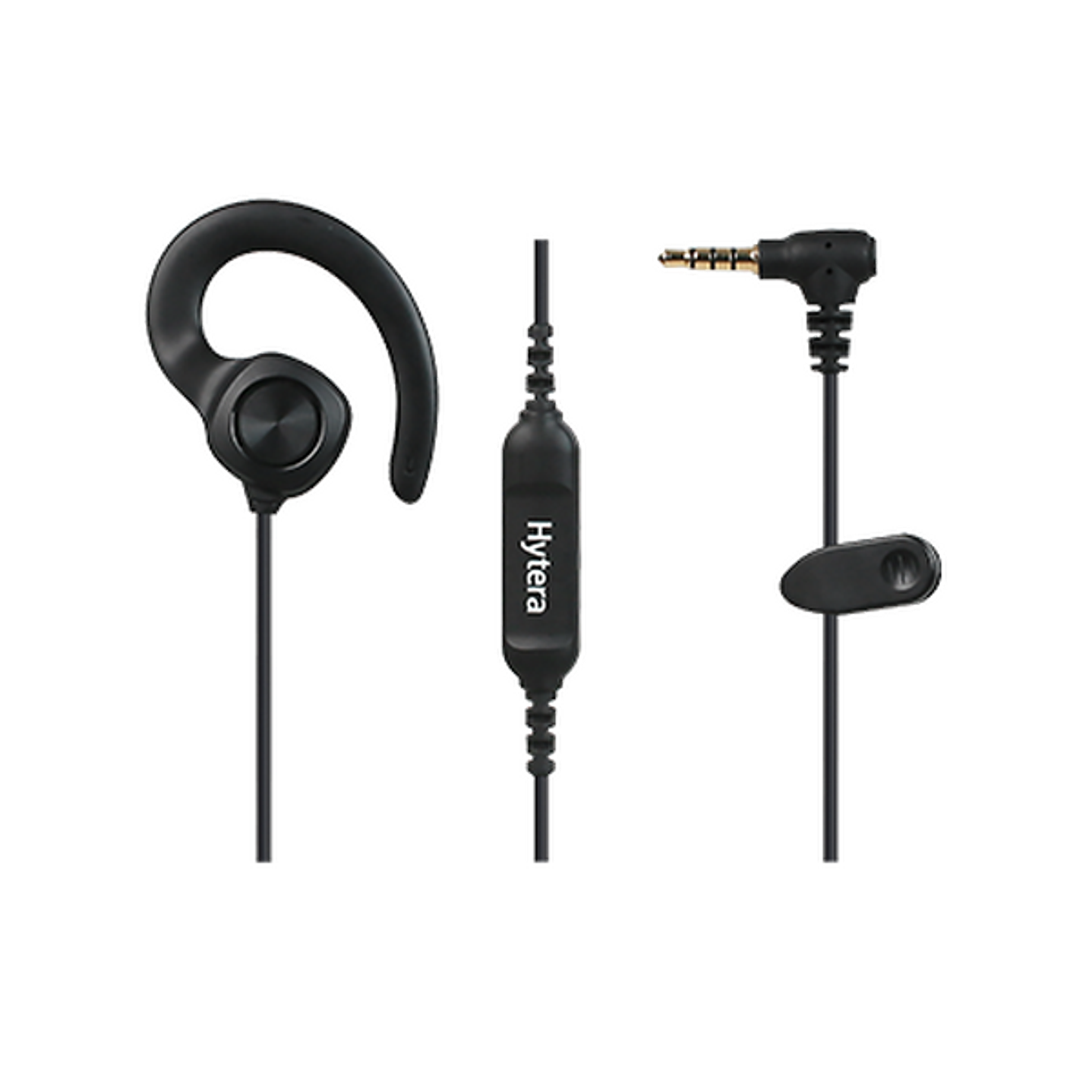 Hytera EHS26R Auricular estilo C con micrófono/PTT en línea para P30 / PNC360 / PNC380 / PNC460 / PNC560 Precio con iva incluido 1