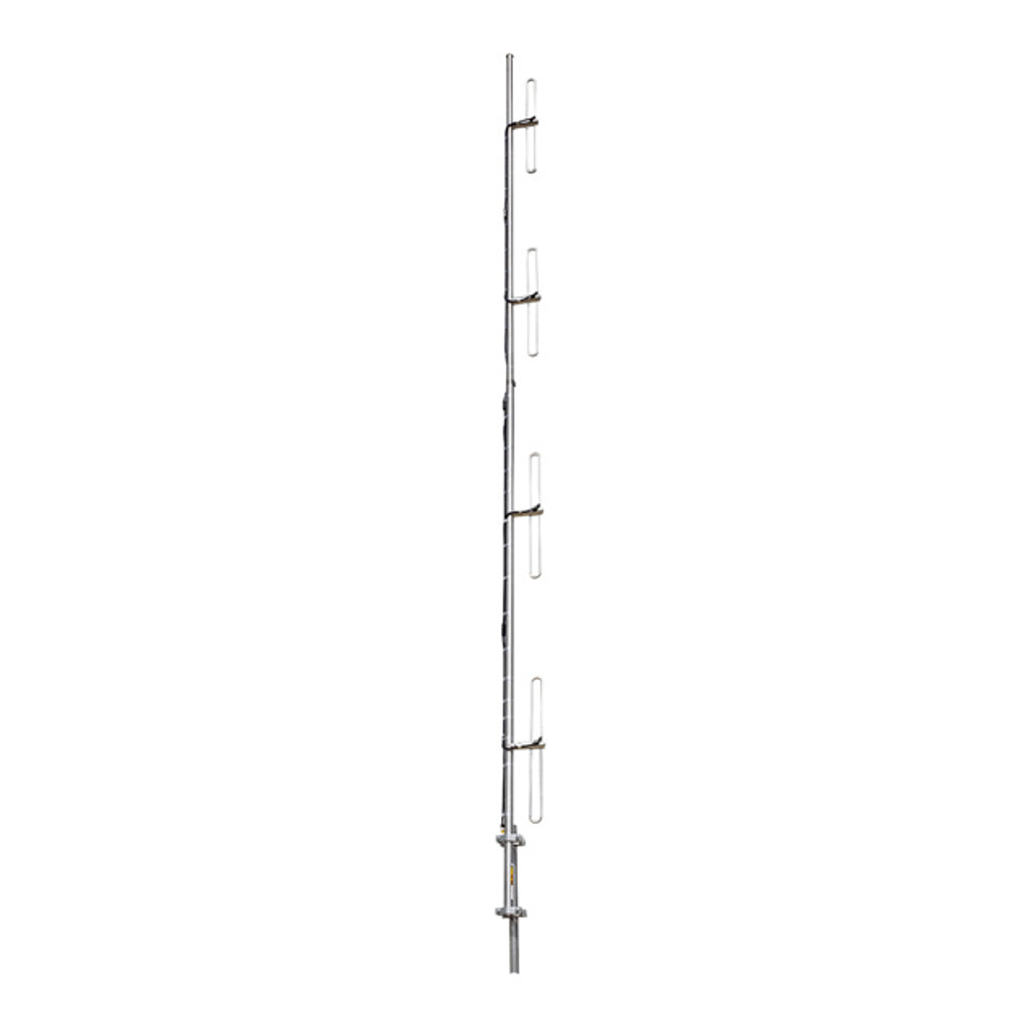 Andrew DB224E VHF 138–150MHz Antena Omnidireccional 8.1 Ganancia, dBi 4 dipolos cerrados de aluminio, con montaje DB365­OS, conector N-M 360° HPBW(Por cotizar a pedido por importación 10-12 semanas) 2