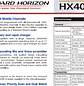 Standard Horizon HX-400IS VHF 134-174MHz 40CH LMR Analogico Intrinsecamente Seguro 5W Radio Portátil Marino Sumergible Comercial Intrínsecamente Seguro Precio con iva incluido - Miniatura 33