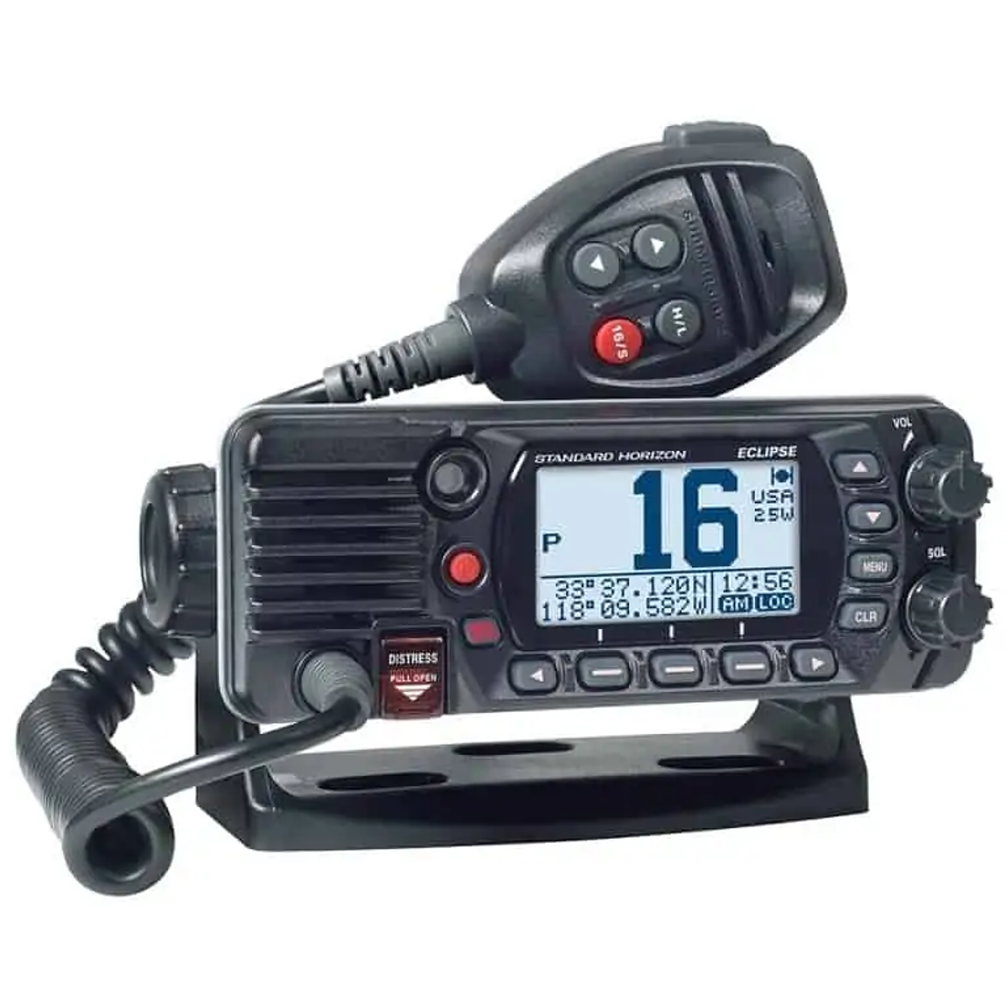 Standard Horizon GX-1400GPS ultra compacto, norma ITU-R M493-13, NMEA0183 Clase D DSC (llamada selectiva digital), E2O fácil de utilizar, IPX8, NOAA con alerta meteorológica Precio con iva incluido 5