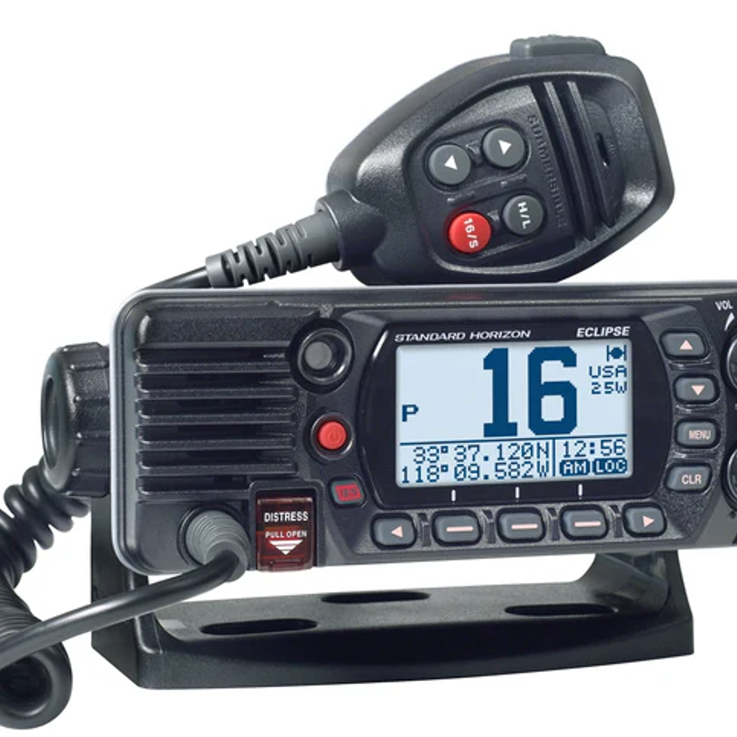 Standard Horizon GX-1400GPS ultra compacto, norma ITU-R M493-13, NMEA0183 Clase D DSC (llamada selectiva digital), E2O fácil de utilizar, IPX8, NOAA con alerta meteorológica Precio con iva incluido 7