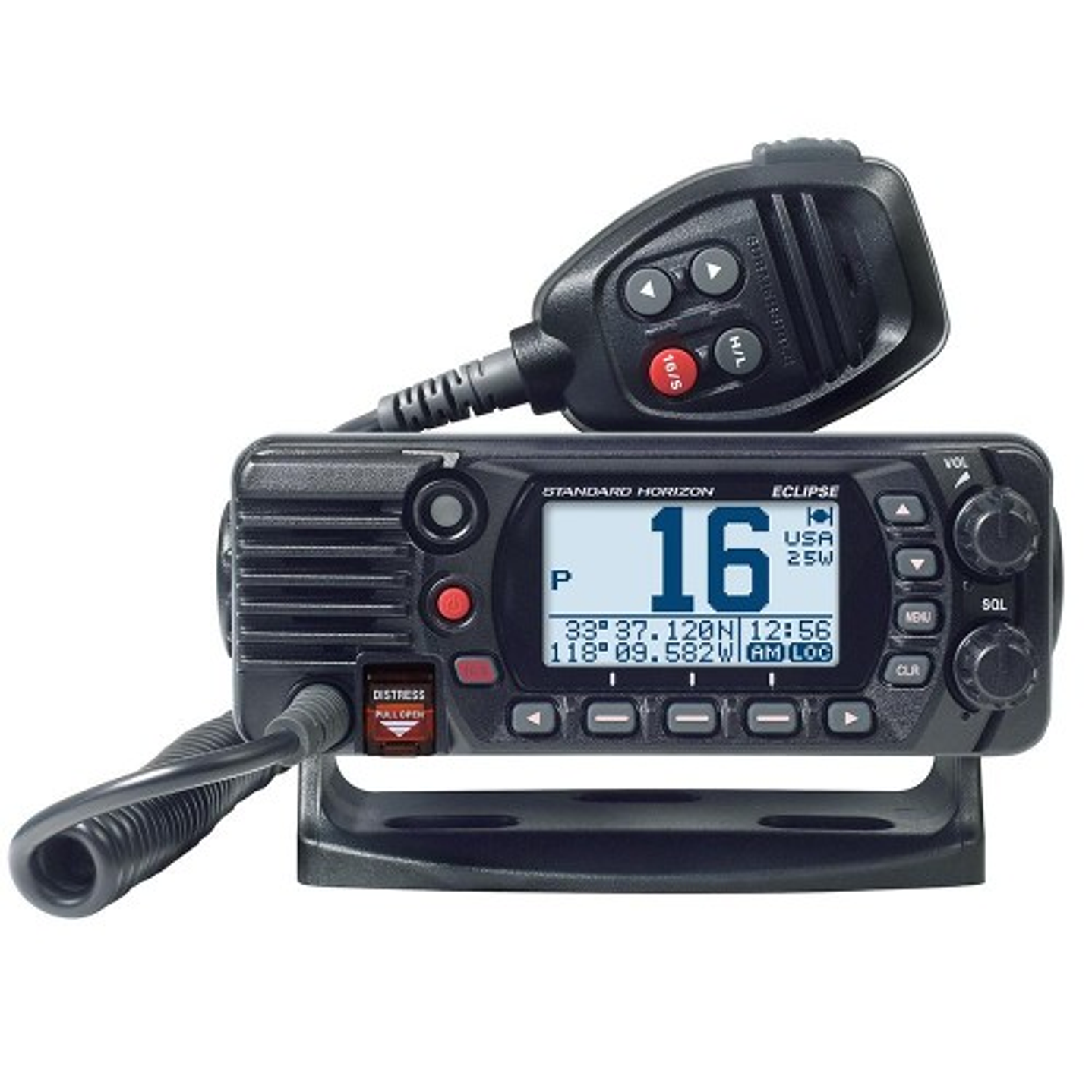 Standard Horizon GX-1400GPS ultra compacto, norma ITU-R M493-13, NMEA0183 Clase D DSC (llamada selectiva digital), E2O fácil de utilizar, IPX8, NOAA con alerta meteorológica Precio con iva incluido 10