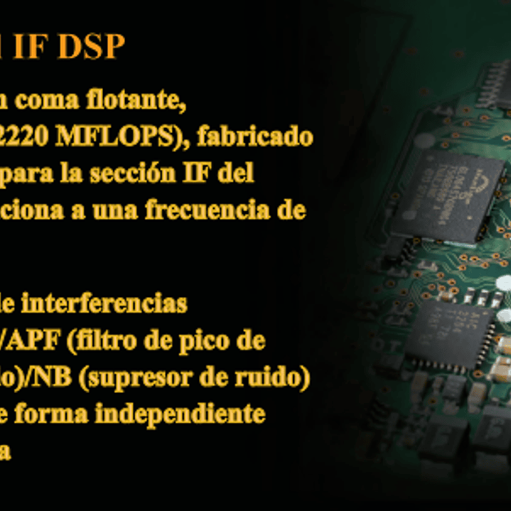 Yaesu FT-DX101D Radio base HF 100W 30 kHz a 75 MHz CW, AM, SSB, FM, RTTY, PSK Pantalla color con visualización del espectro y diagrama de cascada (A pedido) Precio con iva  32