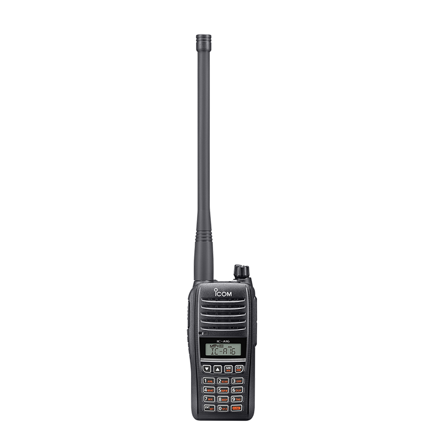 ICOM IC-A16B (con  Bluetooth) 200CH Memoria 6W Radio tierra-aire de 8,33/25 kHz Audio 1500 mW, IP67, MIL-STD-810-G, NOAA Alert  (A pedido por importación) Precio con iva incluido 6