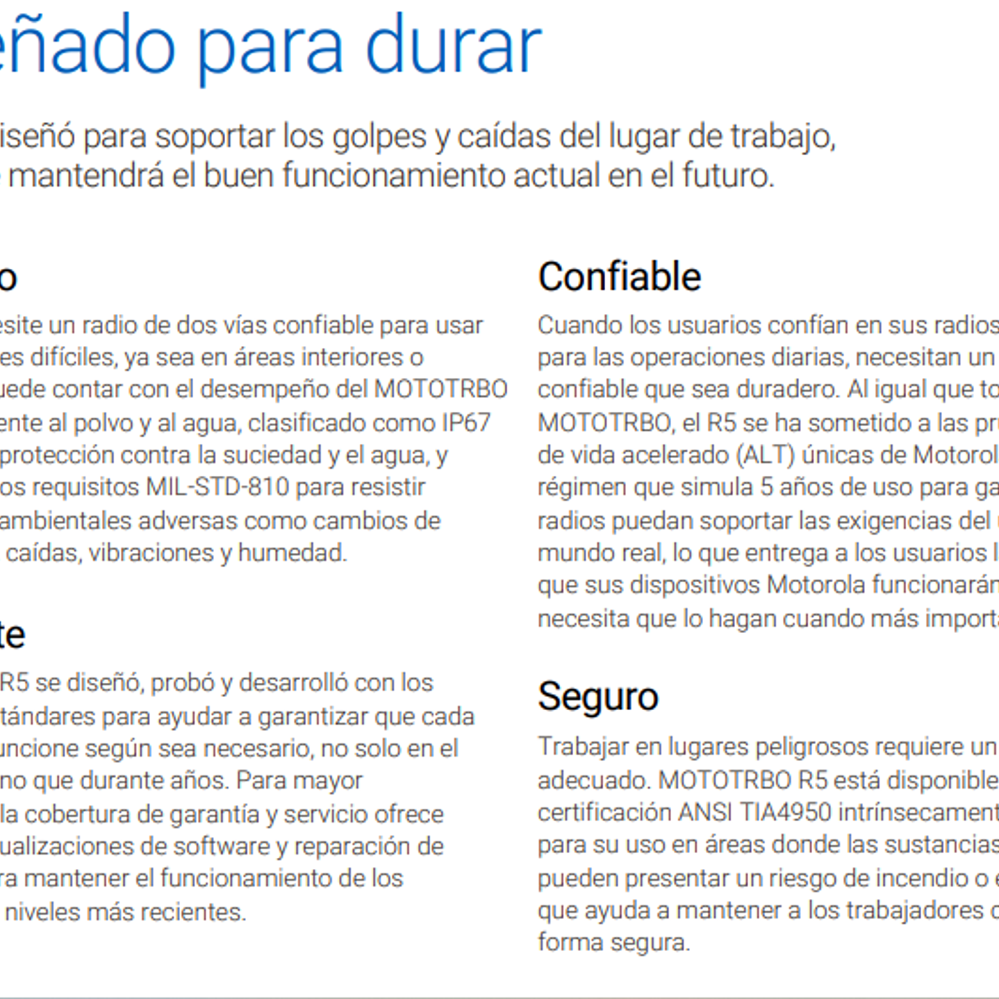Motorola R5 UL TIA-4950 UHF 400-527 MHz 256CH MOTOTRBO™ 5W Radio portatil Digital DMR Tier II y Analogico LKP con pantalla, Bluetooth, Wifi, Teclado Limitado Precio con iva incluido 26