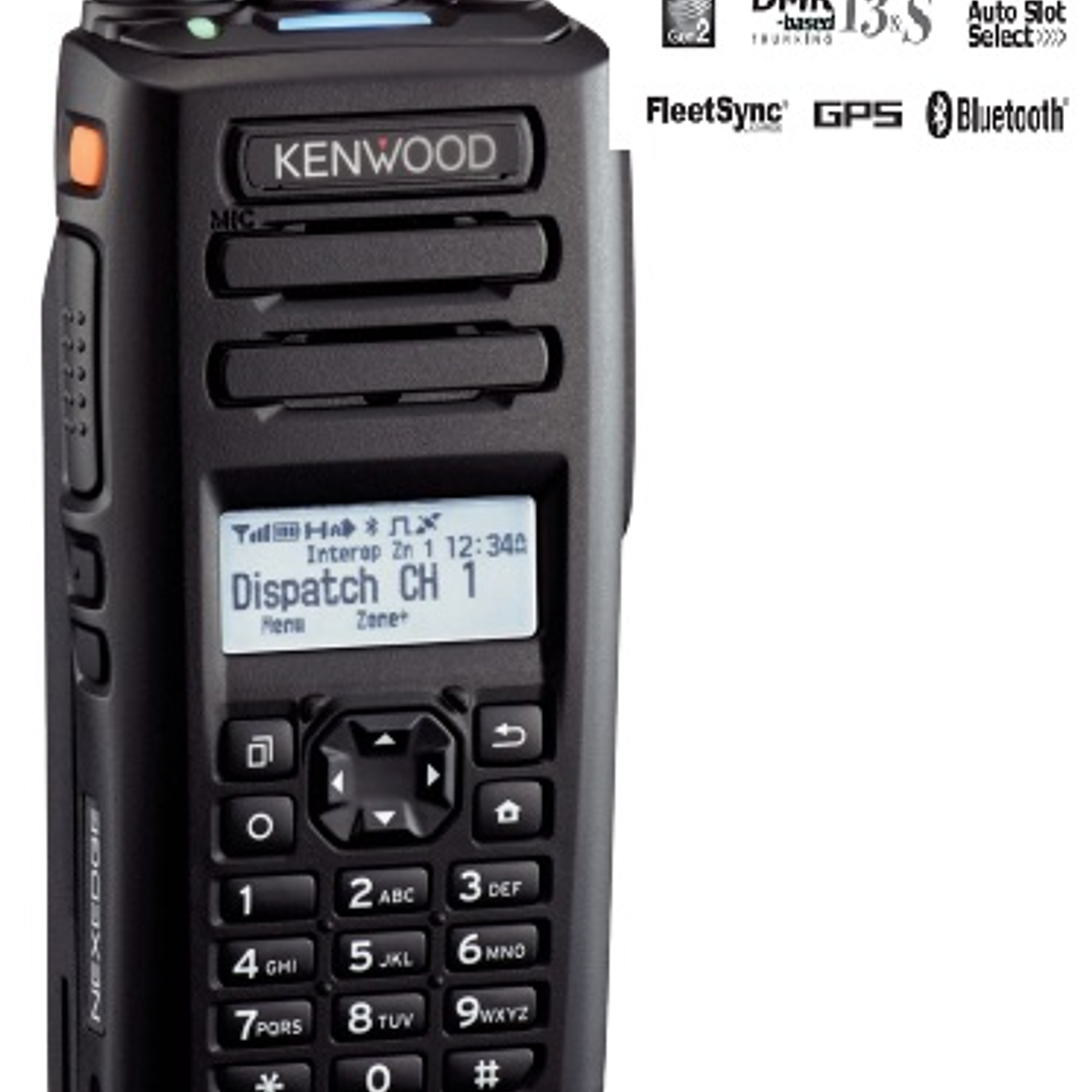 Kenwood NX-3320K3 UHF2 400-520MHz 260CH Digital NXDN-DMR-Análogo 4W Radio portátil análogo digital DMR o NXDN con pantalla y teclado medio, GPS, Bluetooth, IP67 y Normas MIL-STDG Precio con iva 1