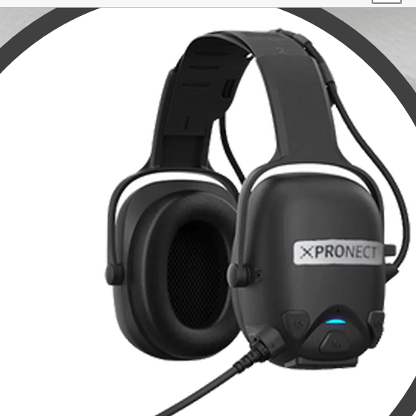 Prohelmet Cast by Pronect Diadema de alto ruido con orejeras Bluetooth y cable dos pines con atenuación de 34db SNR, micrófono tipo pluma para R2, DEP450, DEP250, EP450 Precio con iva incluido 1