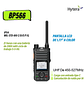 Hytera BP566 UHF2 450-527 MHz 256CH DMR Tier II 4W Radio portátil digital y analogo con pantalla amplia cobertura  y cancelación de ruido Precio con iva incluido - Miniatura 1