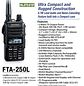 Yaesu FTA-250L 250CH 5W Radio de banda aérea Easy to Operate de Yaesu IPX5 MIL-STD-810F con cancelación de ruido Precio con iva incluido - Miniatura 1