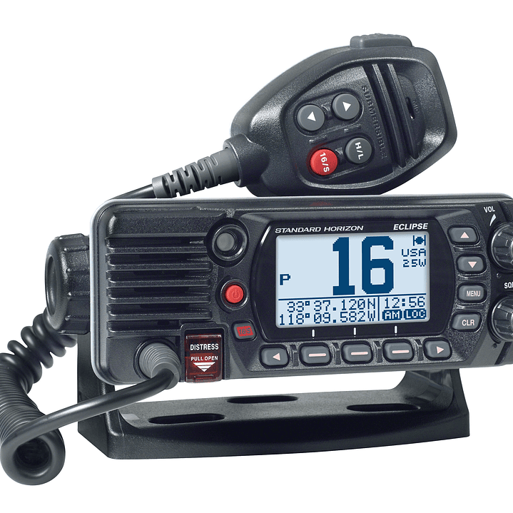 Standard Horizon GX-1410 Black Móvil Marino, Eclipse, Fixed Mount, VHF, 25W, NMEA0183, IPX8, E20, Canal 16, Clase D DSC, NOAA Precio con iva incluido 2