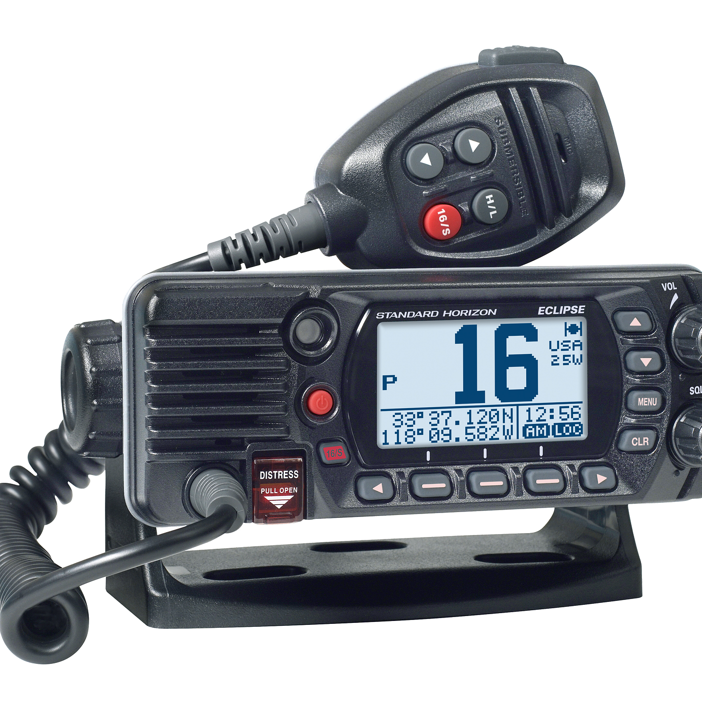 Standard Horizon GX-1410G Black Móvil Marino, Eclipse, Fixed Mount, VHF, 25W, GPS, NMEA0183, IPX8, E20, Canal 16, Clase D DSC, NOAA Precio con iva incluido 2
