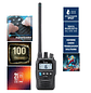 ICOM IC-M85 100CH 5W Radio portátil  terrestre y marina combinada, IP67, MIL-STD-810G, MOB, MAN DOWN, LONE WORKER, AQUAQUAKE, 21 Hours (Importación 5 semanas) Precio con iva incluido - Miniatura 1