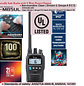 ICOM IC-M85UL 100CH 5W UL913 Radio portátil terrestre y marina Intrínsicamente Seguro, IP67, MIL-STD-810G, MOB, MAN DOWN, LONE WORKER, AQUAQUAKE (Importación 5 semanas) Precio con iva incluido - Miniatura 1