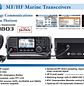 ICOM IC-M803 150W Radio móvil marino de montaje fijo MF/HF IPX7 GPS Comunicaciones de largo alcance más allá del horizonte Precio con iva incluido - Miniatura 1