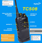 HYT TC-508 VHF 136-174 MHz 16CH Analógico 5W Radio capaz para cualquier tarea y ayudar en su negocio Precio con iva incluido - Miniatura 1