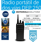 Motorola DEP250 VHF 136-174 Mhz 16CH Analogico 5W Radio de dos vías analógica escalable (NKP sin pantalla) Non display, Simple y eficaz Precio con iva incluido - Miniatura 1