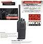 Kenwood NX-1200DM VHF 136-174 MHz 64CH DMR Tier II o NXDN 5W Radio portátil digital y analógico, sin pantalla roaming, encriptación con batería adicional de regalo Precio con iva incluido  - Miniatura 1