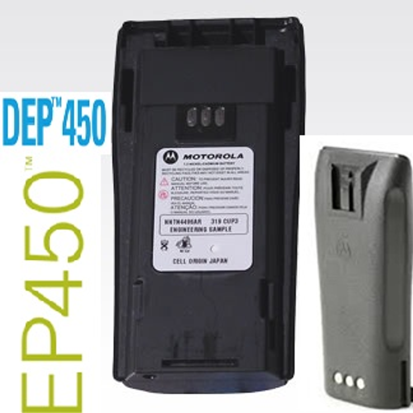 Motorola NNTN4497 (Pack 5 unidades) Batería original de alta capacidad de litio ion (Li-Ion) para Motorola EP450 y DEP450 Precio con iva incluido 4