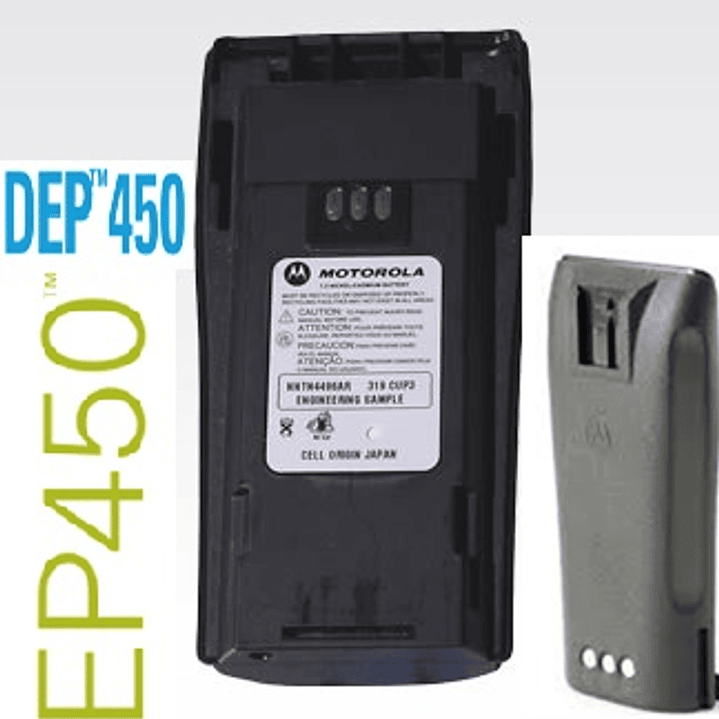 Motorola NNTN4497 (Pack 5 unidades) Batería original de alta capacidad de litio ion (Li-Ion) para Motorola EP450 y DEP450 Precio con iva incluido 4