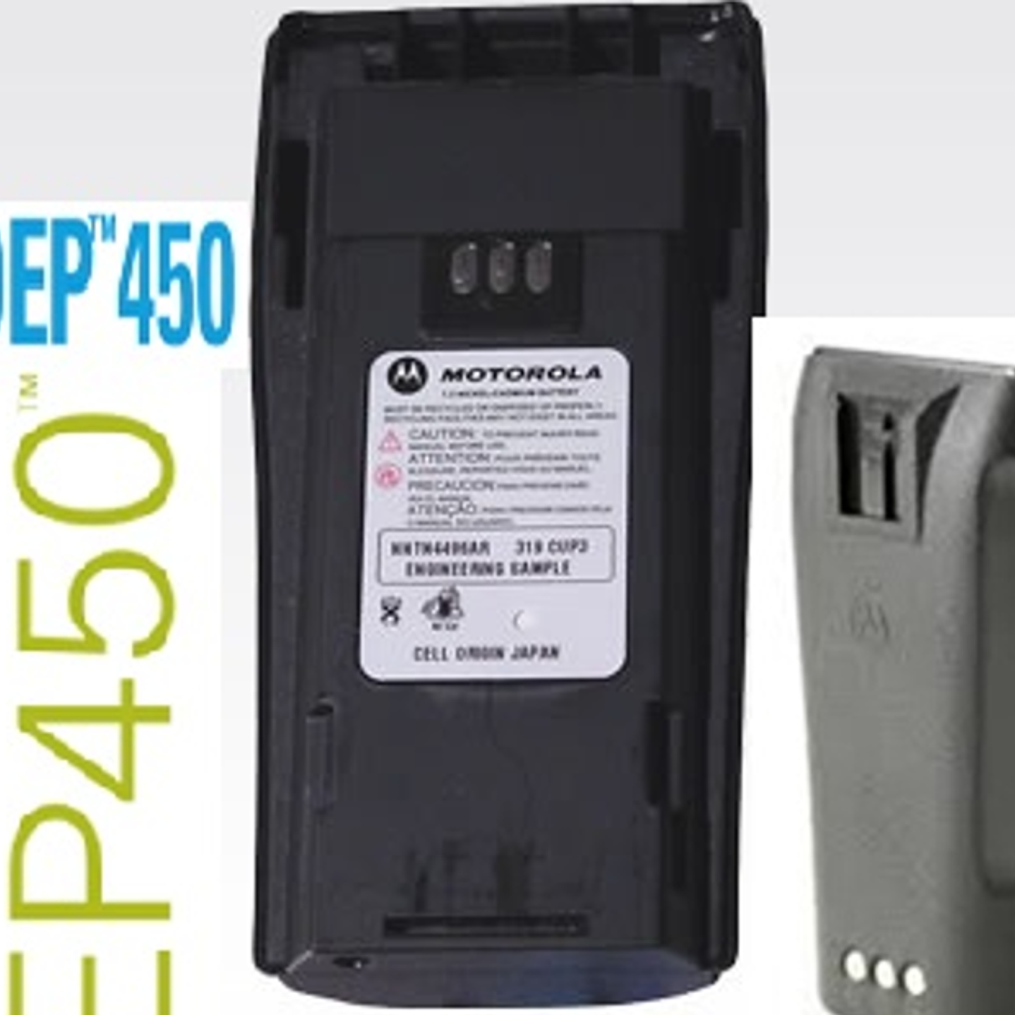 Motorola NNTN4497 (Pack 5 unidades) Batería original de alta capacidad de litio ion (Li-Ion) para Motorola EP450 y DEP450 Precio con iva incluido 5