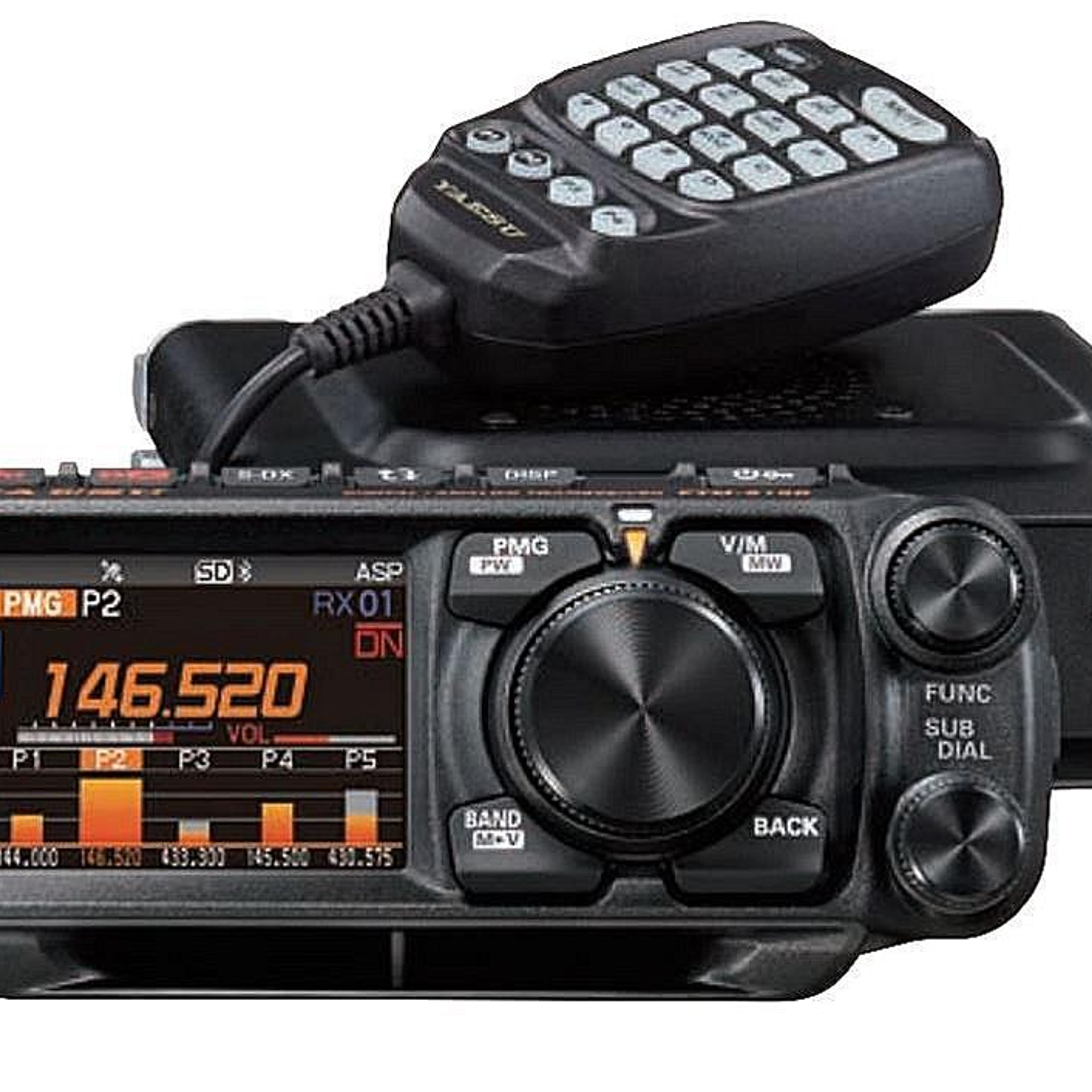 Yaesu FTM-510DRASP 50W Radio móvil de doble banda C4FM digital/FM VHF/UHF ASP (A pedido por importación) Precio con iva incluido 4