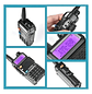 BAOFENG UV-5R VHF 136-174 Mhz/UHF 400-520 Mhz 128CH Analogico 4W Radio dual band portátil de dos vías programable con teclado Precio con iva incluido - Miniatura 14