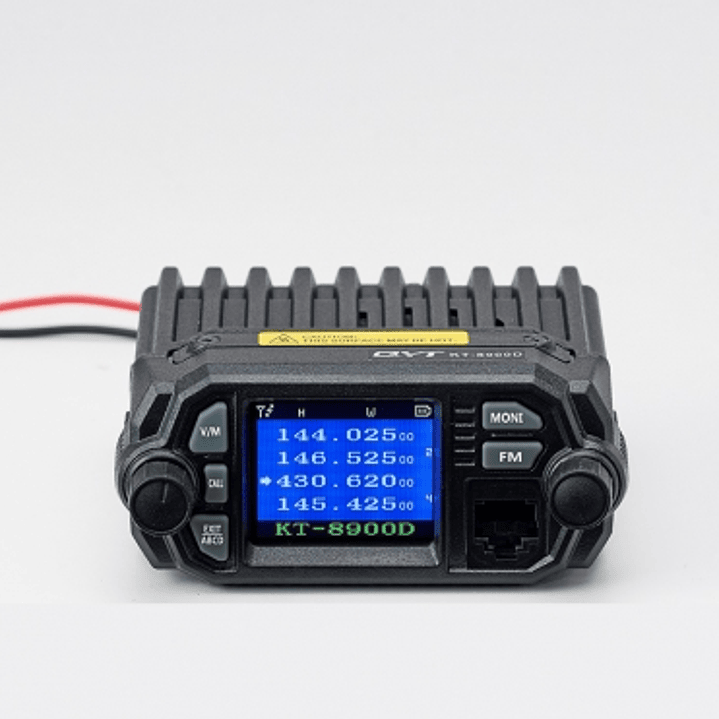 QYT KT-8900D UHF 400-480/VHF 136-174 Mhz 200CH Analogico 25W Radio Móvil o Base Dual band Incluye Antena, Base Magnética, Micrófono parlante remoto con teclado completo Precio con iva incluido 4