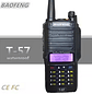  Baofeng T-57 UHF 400-520/VHF 136-174 Mhz 128CH Analogico 5W Radio dual band, IP67 Ideal para cámaras de frío, zona lacustre o trabajos de costa Precio con iva incluido - Miniatura 12