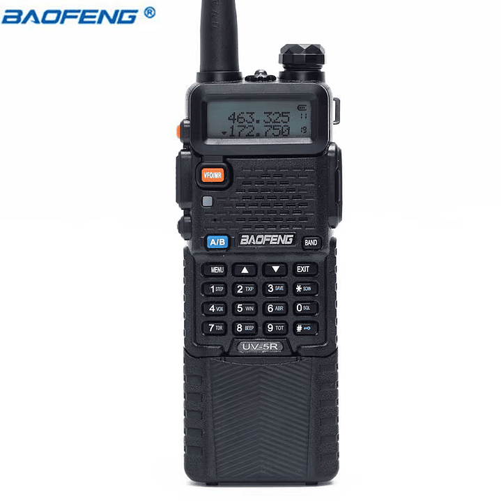 Baofeng UV-5R 3800mAh UHF 400-520 Mhz/VHF 136-174 Mhz 128CH Analogica 8W Radio dual band Precio con iva incluido 5
